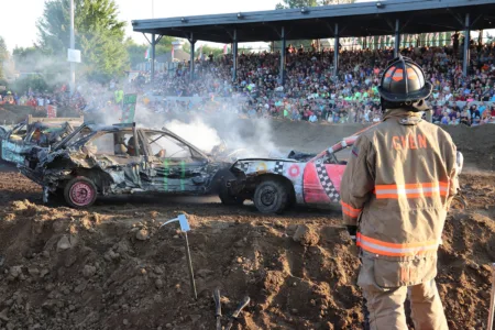 Demolition derby a family affair